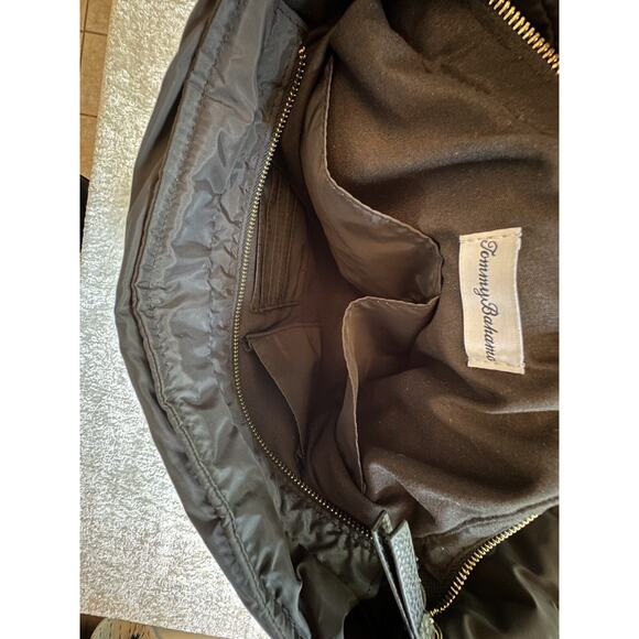 Tommy bahama Go Everywhere black shoulder cargo tote puffer large bag - Picture 5 of 10